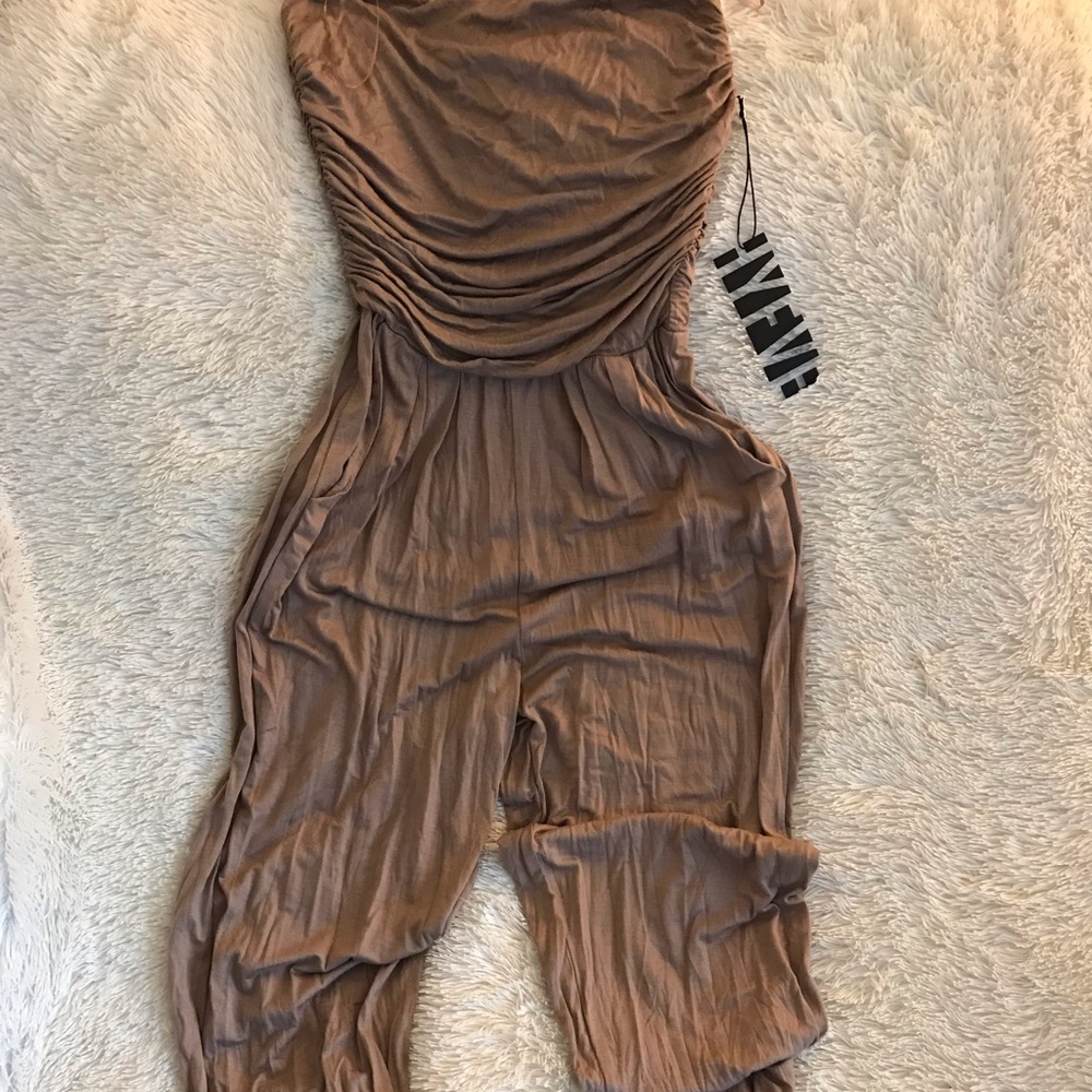 Tan Junpsuit